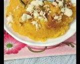 A picture of step 6 of Pethy Ka halwa.