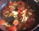 A picture of step 4 of Stir fry tomato and eggs.