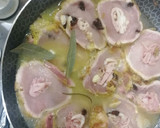 Foto del paso 12 de la receta: Lomo de cerdo sellado y relleno con arroz a la jardinera
