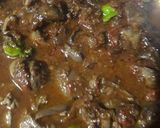 A picture of step 6 of Chicken kaleeji.