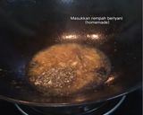 Gambar langkah 2 resipi Gulai Daging Biryani (Johor).