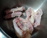 Pas rețetă Borş cu fasole Boamba încondeiată și tacâmuri de pui 1 fotografie
