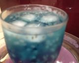 A picture of step 4 of Blue berry drink.