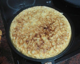 Foto del paso 4 de la receta: Bocadillo de tortilla de papas con polvo de cebolla frita y alioli