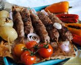 A picture of step 5 of Persian Chelow-kebab.