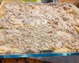 Foto del paso 12 de la receta Lasaña de cebolla caramelizada y peras (pasta fresca casera)