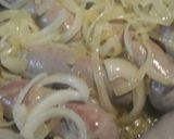 A picture of step 4 of Beer Brats and Cabbage.