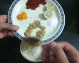 A picture of step 2 of Stuffed Capsicum Recipe with Besan.