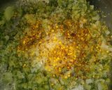 A picture of step 1 of Mooli ki bhujia.