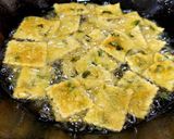A picture of step 2 of Green Methi Masala Namakpara.