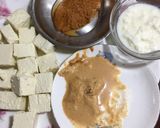 A picture of step 1 of Creamy Paneer.