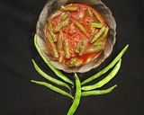 A picture of step 2 of Sem fali/ valor instant pickle.