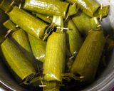Foto langkah ke 5 dari resep Lemper isi daging bumbu rendang.