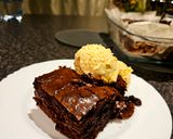 A picture of step 8 of Fudgy Chocolate Brownies.