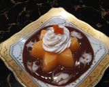 Foto langkah ke 3 dari resep Puding mangga + Vla Coklat.
