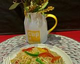 A picture of step 6 of Veg Chowmein.