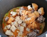 Foto langkah ke 4 dari resep Gulai Tahu Tempe.