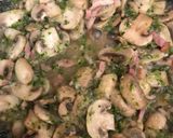 Foto del paso 2 de la receta Tallarines a la carbonara con champiñones