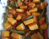 Foto del paso 4 de la receta: Calabaza asada con pimientos