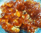 Foto langkah ke 7 dari resep Ikan baramundi fillet crispy saos barbeque ala richesse.