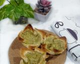 Foto langkah ke 5 dari resep Matcha Egg Tart Roti Tawar.