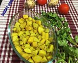 A picture of step 6 of Gathi Kochu Curry.