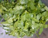 A picture of step 3 of Spinach Soup.