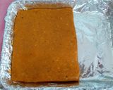A picture of step 7 of Mango Coconut Burfi.
