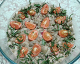 Lencsesaláta recept fázis 3 fotója