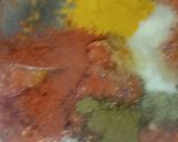 A picture of step 2 of Mushroom Matar.