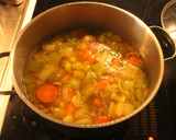Foto del paso 6 de la receta: Sopa, para día neblinoso y fresco para chomba y ojotas