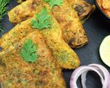 A picture of step 4 of Masoor Dal Cheela.