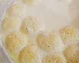 A picture of step 5 of Laziza Rass Malai 😋😋.