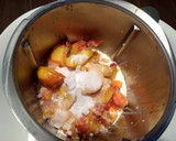 Foto del paso 1 de la receta: Helado de melocotón rosa o amarillo