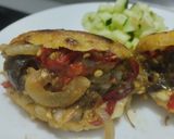 Foto del paso 10 de la receta: Arepas🥙rellenas con salteado de berenjenas y pimientos tatemados🍆🫑🧅
