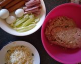 Pas rețetă Ruladă carne tocată 4 fotografie