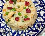 A picture of step 5 of Barnyard Millets Vegetables Upma.