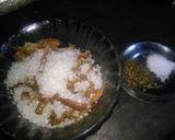 A picture of step 2 of Dry dates n resin ka khatha Mitha murrabba.