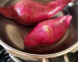 A picture of step 1 of Sweet Potato Chaat.