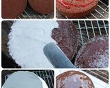 Foto langkah ke 2 dari resep Buttercream Lembut + Kue Tart (tutorial rose petal) ala khey.