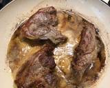 Lamb steak with red wine and onion sauce recipe step 2 photo