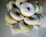 Foto langkah ke 5 dari resep Donat Pasta Pandan.
