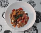 Pas rețetă Salată cu brânzică și pâine 4 fotografie
