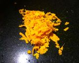 A picture of step 1 of Turmeric Milk.