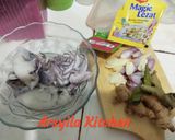 Foto langkah ke 1 dari resep Balakutak Hideung Saos Tiram.