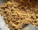 A picture of step 2 of Sattu jaggery barphi easy and quick,healthy protein,Iron rich sweet recipe.