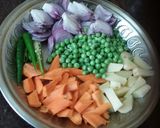 தலைப்பு : வெஜிடபிள் பிரியாணி(veg biryani recipe in tamil) ரெசிபி ஸ்டேப் 1 புகைப்படம்