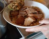 A picture of step 6 of Gluten-Free Cabbage and Bean Soup.