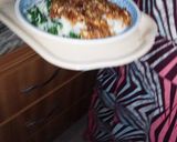 A picture of step 4 of Basmati rice with cabbage sauce.