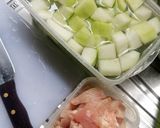 รูปขั้นตอนการทำที่ 1 ของ แกงฟักเขียวใส่ไก่​ (ภาคเหนือ)